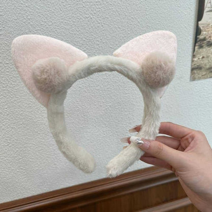 Cat Ear Face Wash Hair Band Headband