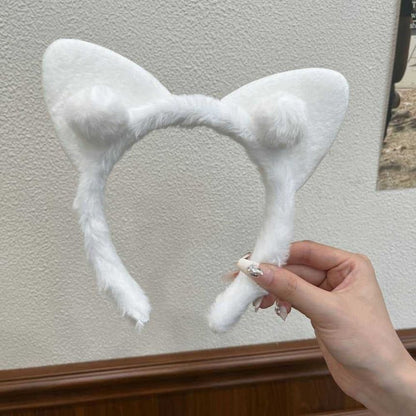 Cat Ear Face Wash Hair Band Headband