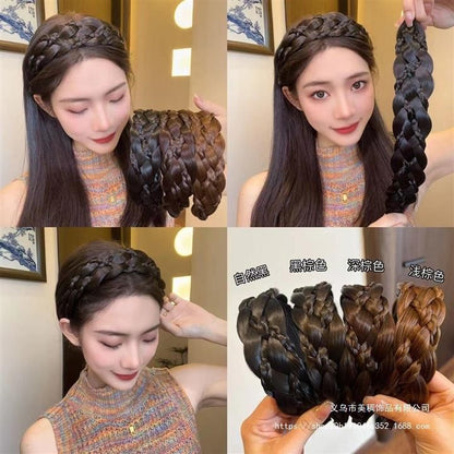 Braided False Hair Band