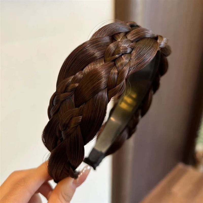 Braided False Hair Band