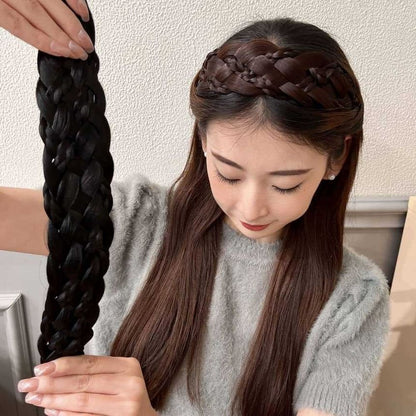 Braided False Hair Band