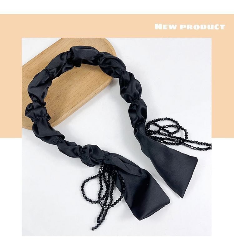 Ruffle Trim Hair Band