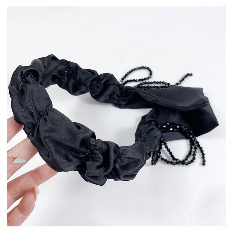 Ruffle Trim Hair Band