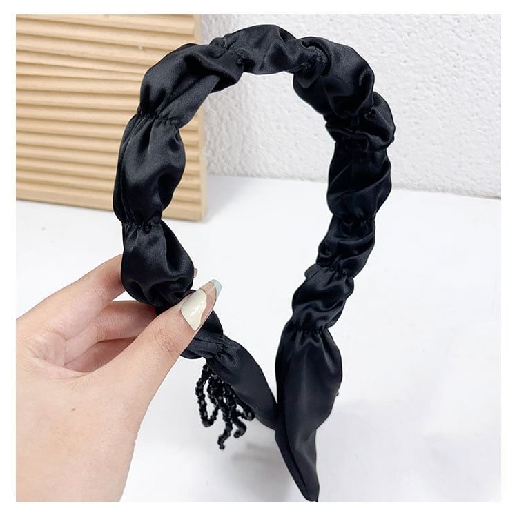 Ruffle Trim Hair Band