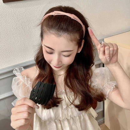 Retractable Pocket Plain Hair Band