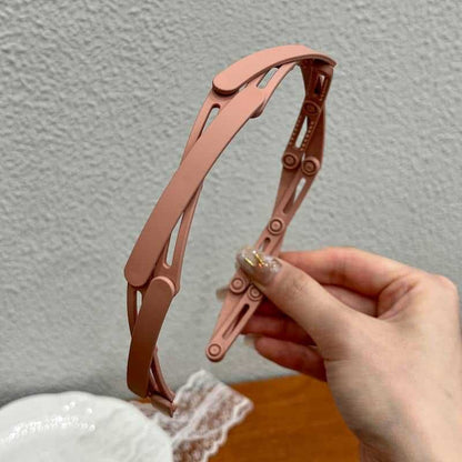 Retractable Pocket Plain Hair Band