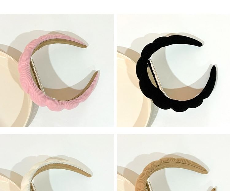 Plain Face Wash Hair Band Headband