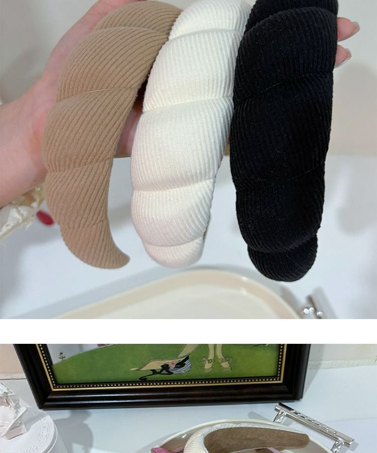 Plain Face Wash Hair Band Headband