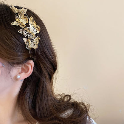 Butterfly Alloy Headband