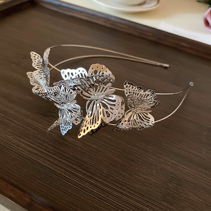 Butterfly Alloy Headband