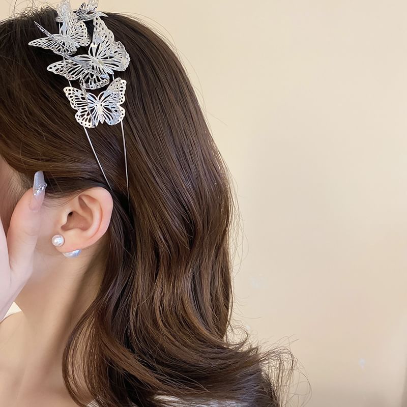 Butterfly Alloy Headband