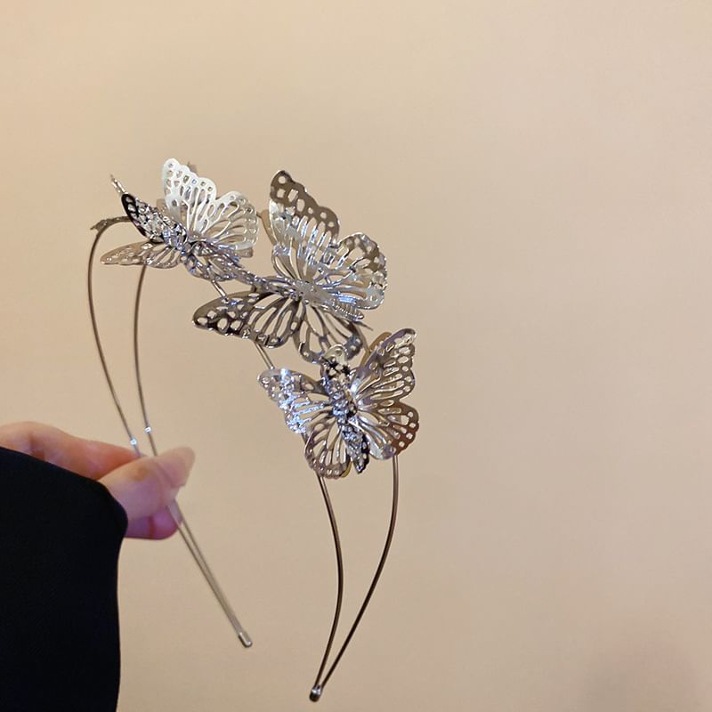 Butterfly Alloy Headband