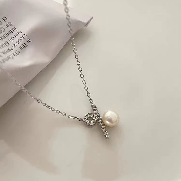 Faux Pearl Necklace