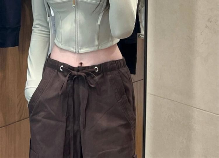 High Waist Wide Leg Cargo Pants (Various Designs)