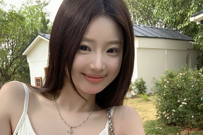 Printed Crop Cami Top