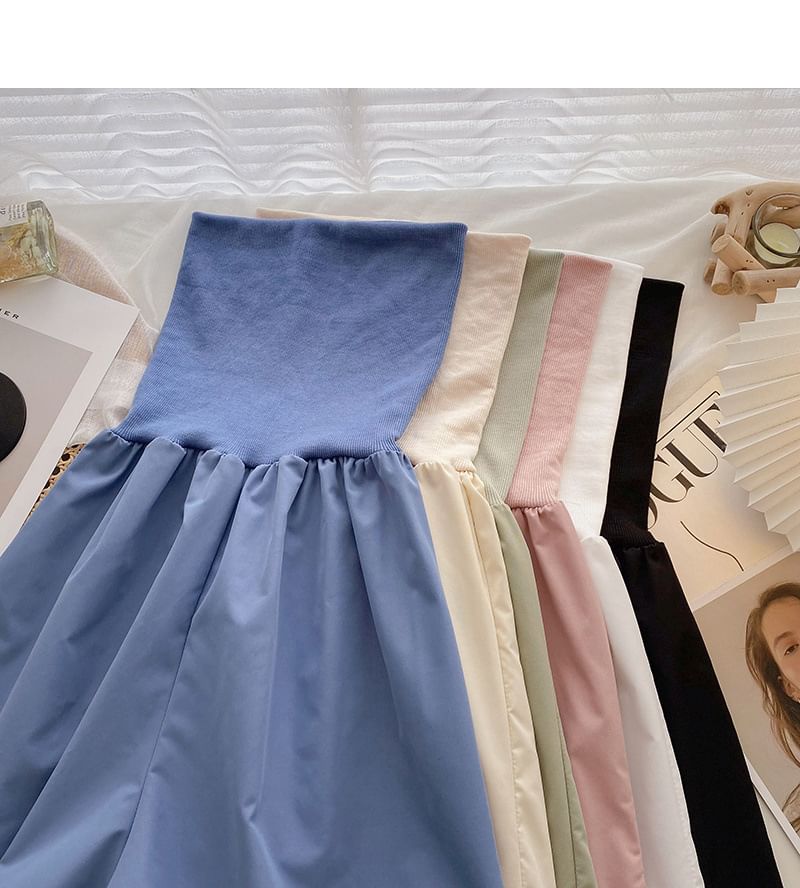 Strapless Romper Plain