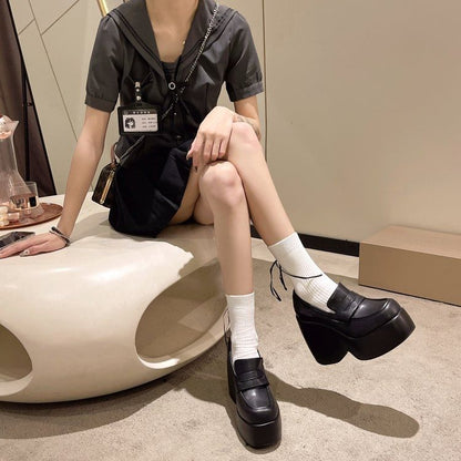 Pumps Penny Wedge Platform Loafer