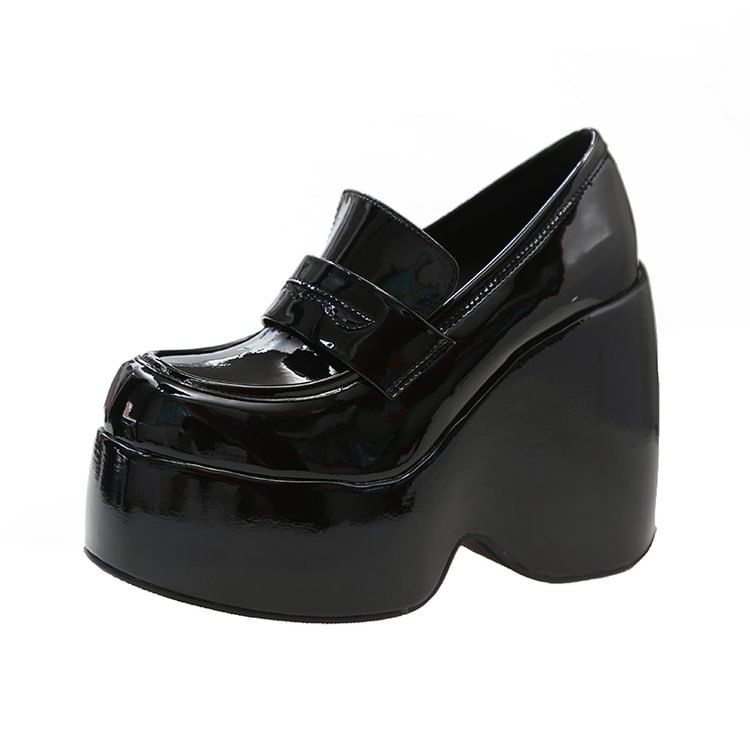 Pumps Penny Wedge Platform Loafer