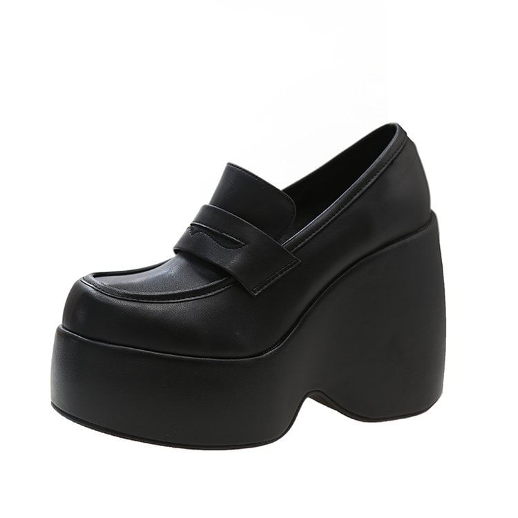 Pumps Penny Wedge Platform Loafer