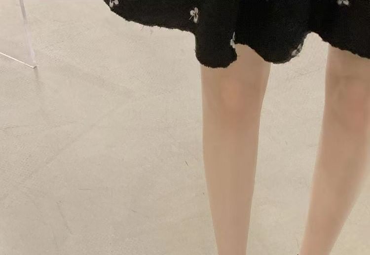 Platform Block Heel Bow Mary Jane Shoes