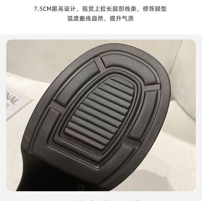 Platform Block Heel Bow Mary Jane Shoes