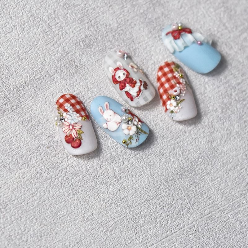 Rabbit Nail Art Stickers