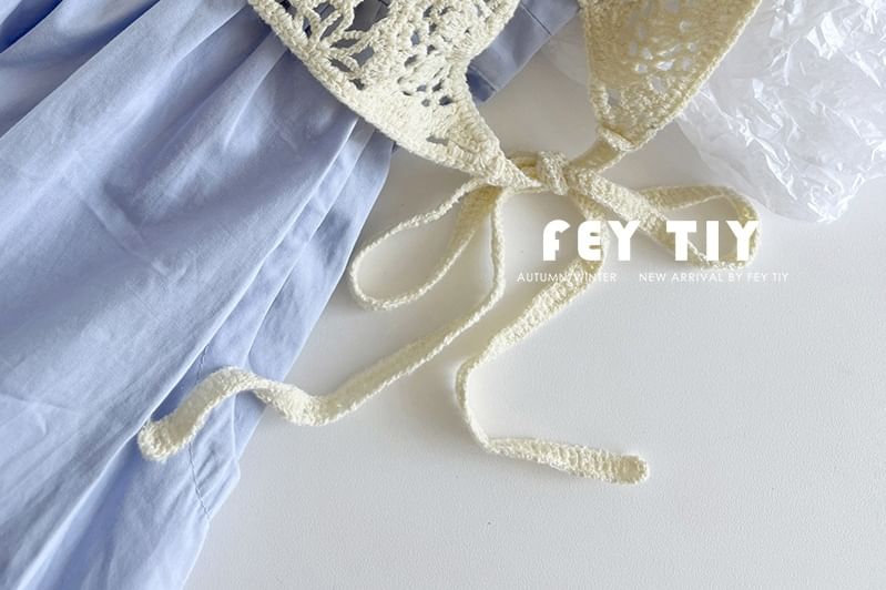 Plain Crochet Knit Headkerchief