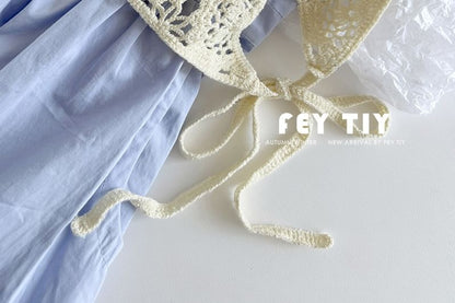 Plain Crochet Knit Headkerchief