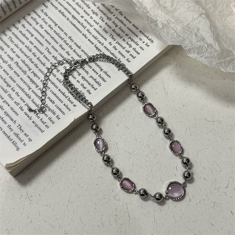 Gemstone Beaded Necklace