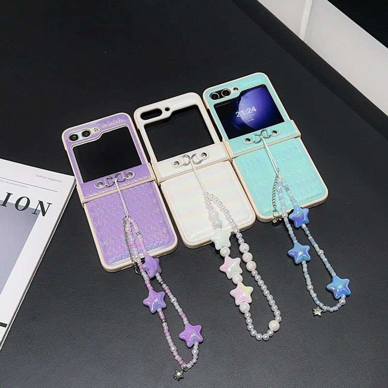 Faux Case Woven Phone