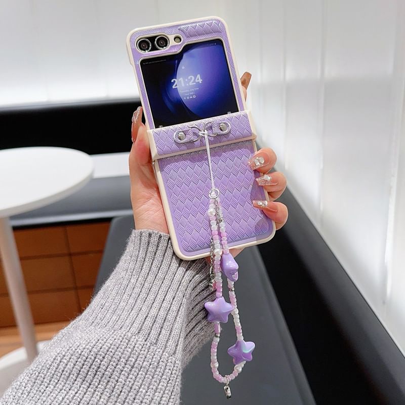 Faux Case Woven Phone