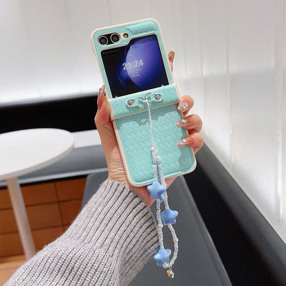 Faux Case Woven Phone