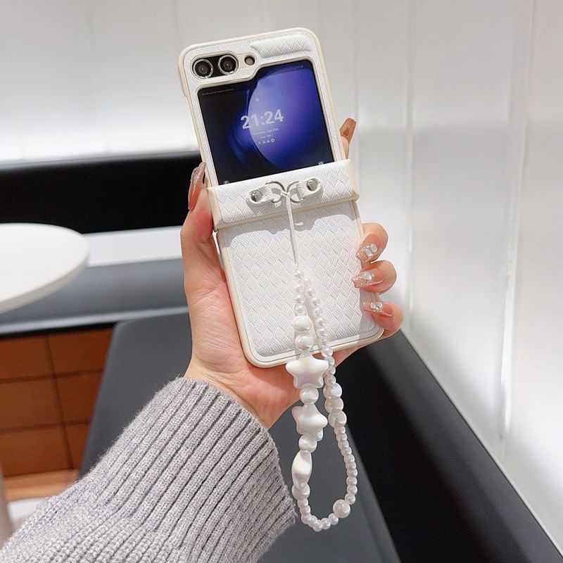 Faux Case Woven Phone