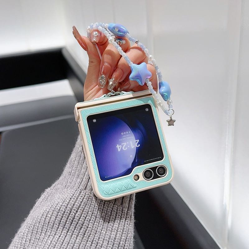 Faux Case Woven Phone