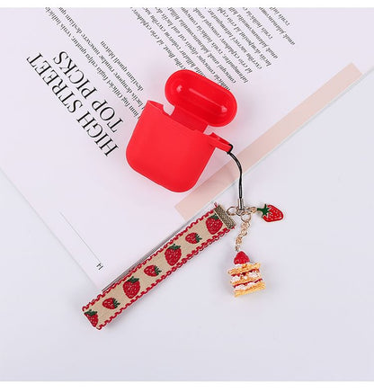 Strawberry Cake Phone Charm