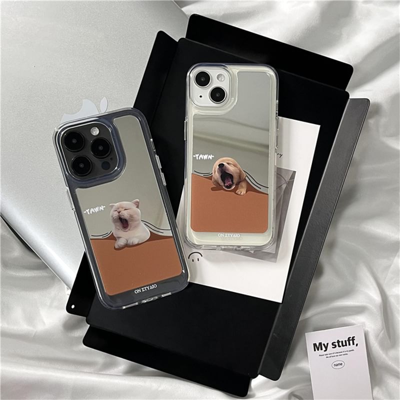 Animal Case Mirrored Phone