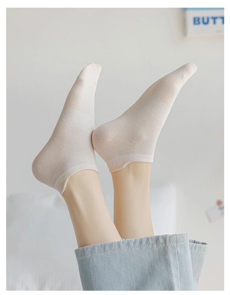 Plain Ankle Socks Set