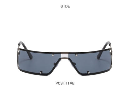 Metallic Frame Sunglasses