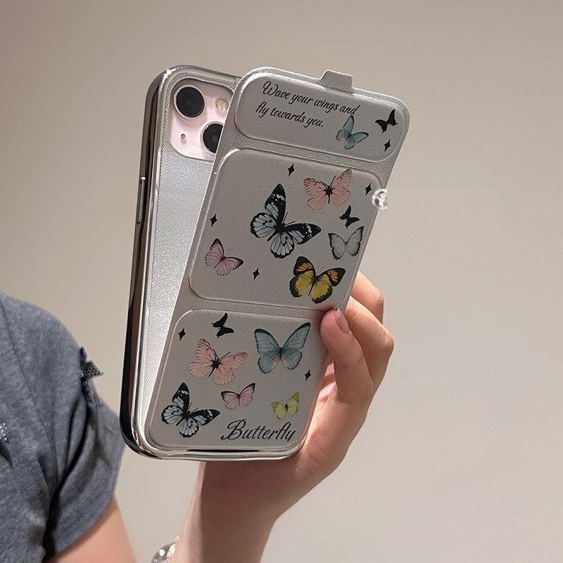Stand Phone Foldable Case Butterfly