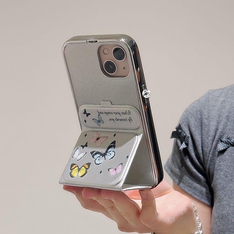 Stand Phone Foldable Case Butterfly