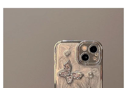 Butterfly Rhinestone Phone Case