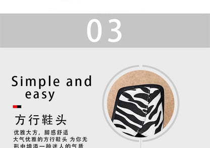 Square-Toe Slingback Sandals