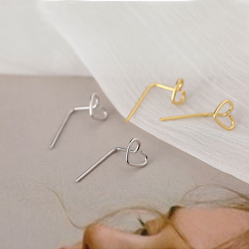 Heart Alloy Ear Jacket