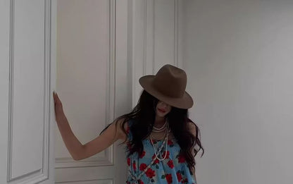 Sleeveless Floral Mini Sundress