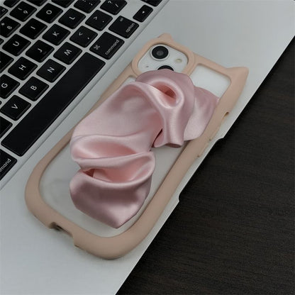 Phone Case Ear Scrunchie Cat