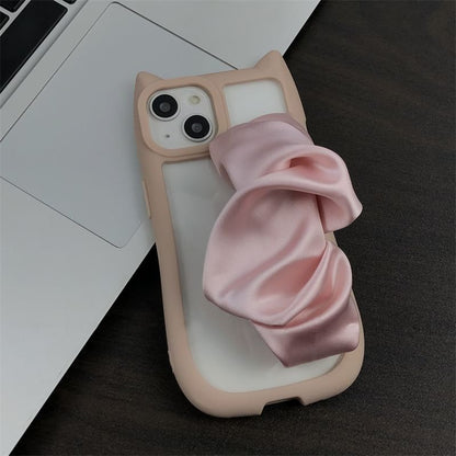 Phone Case Ear Scrunchie Cat