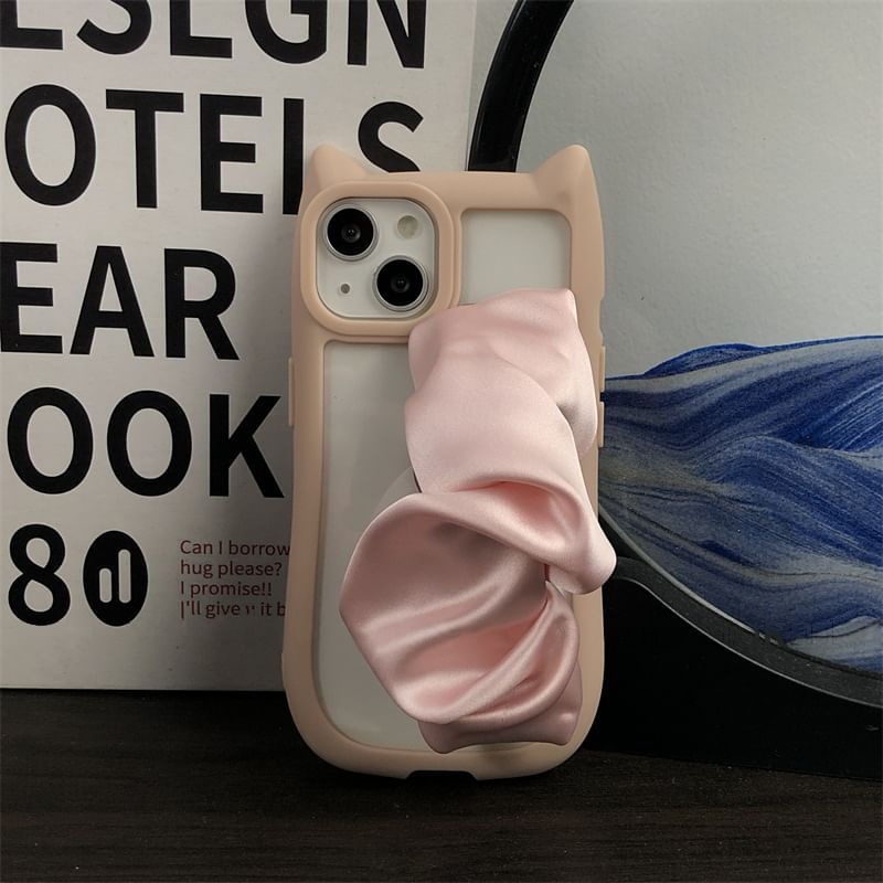 Phone Case Ear Scrunchie Cat