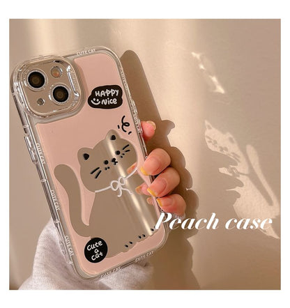 Cat Case Phone Mirrored