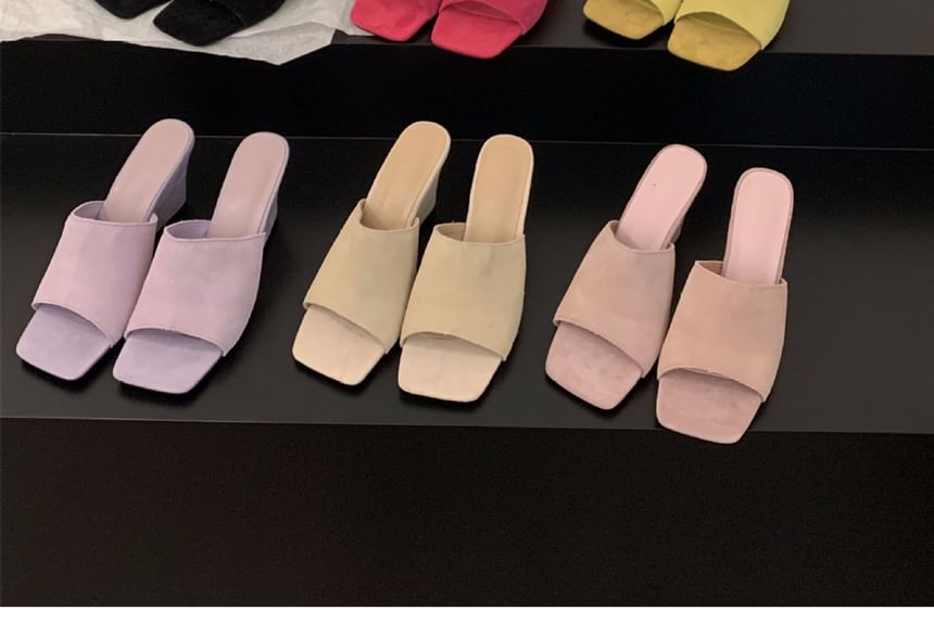 Wedge Slide Sandals