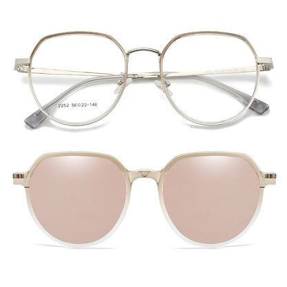 2 in 1 Magnetic Clip On Sunglasses / Eyeglasses (Various Designs)